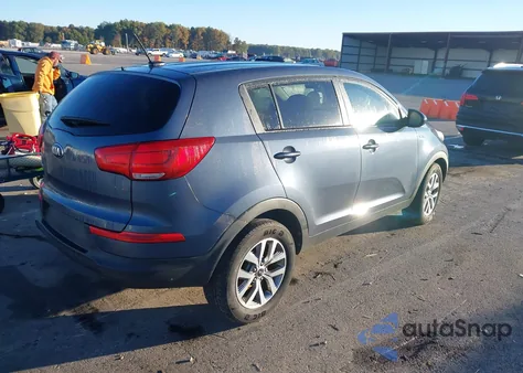 2016 Kia Sportage Lx from USA, damaged, VIN KNDPBCAC9G7871435